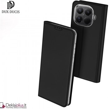 Dux Ducis Skin Pro dirbtinės odos dėklas - juodas (Xiaomi 15T Pro)